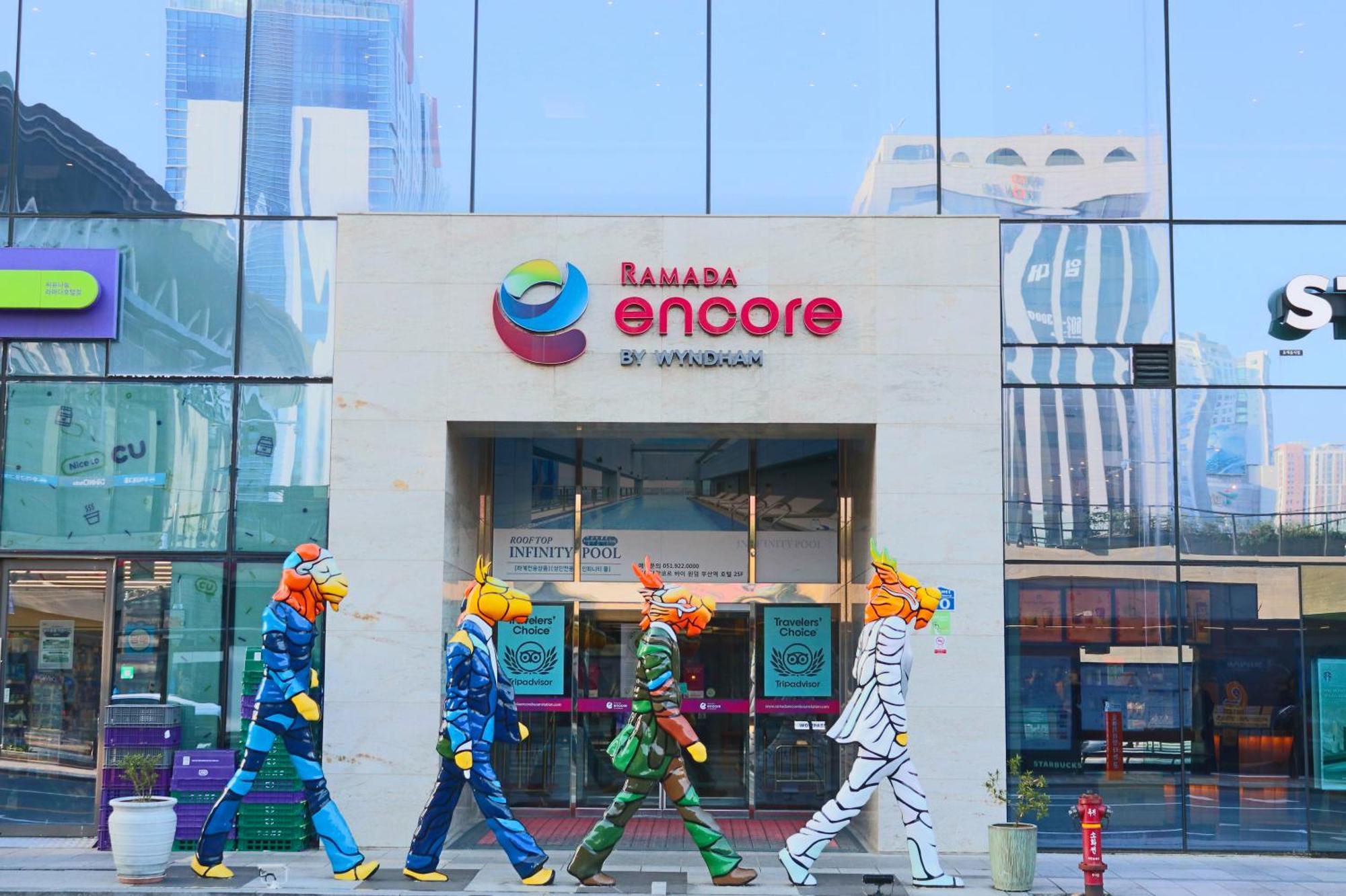 Ramada Encore By Wyndham Busan Station Exterior photo